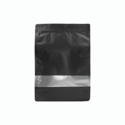 BOLSA ZIPPER VENTANA ALUM NEGRO 10X15+3