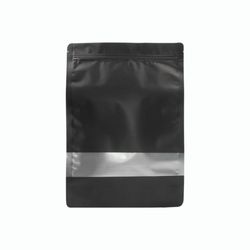 BOLSA ZIPPER VENTANA ALUM NEGRO 12X20+4