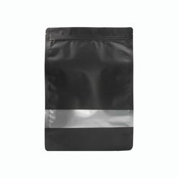 BOLSA ZIPPER VENTANA ALUM NEGRO 14X20+3