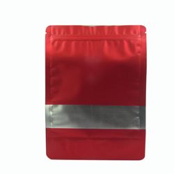 BOLSA ZIPPER VENTANA ALUM ROJO 16X24+4