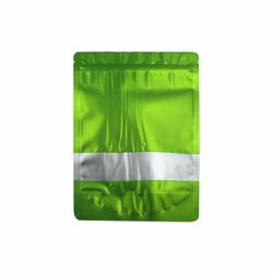 BOLSA ZIPPER VENTANA ALUM VERDE 10X15+3
