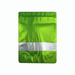 BOLSA ZIPPER VENTANA ALUM VERDE 14X20+3