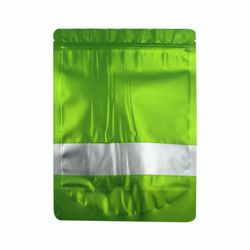 BOLSA ZIPPER VENTANA ALUM VERDE 16X24+4
