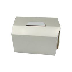 CAJA PARA POLLOS BLANCA