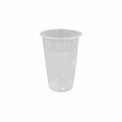 VASO 350 CC TRANSP. ECOPLAS