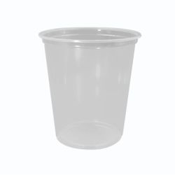 VASO PP 1000 CC  TRANSP.   ECOPLAS