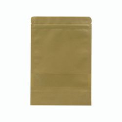 BOLSA CAFE PAP/PVC VENT/ZIP 16X26+4 (50)