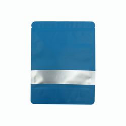 BOLSA ZIPPER VENTANA ALUM AZUL 14X20+3