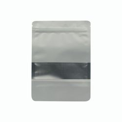 BOLSA ZIPPER VENTANA ALUM BLANCO 12X20+4