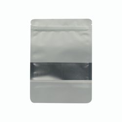 BOLSA ZIPPER VENTANA ALUM BLANCO 14X20+3
