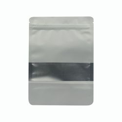 BOLSA ZIPPER VENTANA ALUM BLANCO 15X22+4