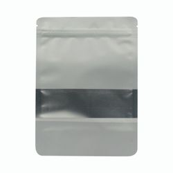 BOLSA ZIPPER VENTANA ALUM BLANCO 18X26+4