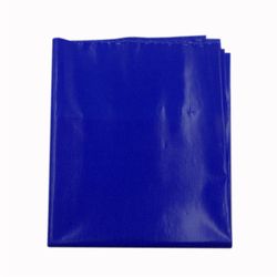 MANTEL 02 LISO PLASTICO AZUL 121805