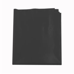 MANTEL 02 LISO PLASTICO NEGRO 121805