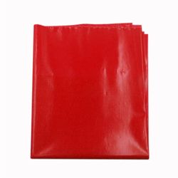 MANTEL 02 LISO PLASTICO ROJO 121805