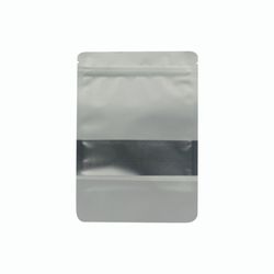 BOLSA ZIPPER VENTANA ALUM BLANCO 10X15+3