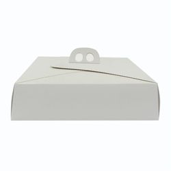 CAJA TORTA GRANDE BLANCA RECTANGULAR