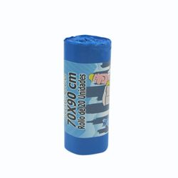 BOLSA 70X90X0,0025 ALTA AZUL (20)