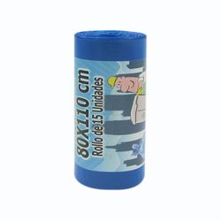 BOLSA 80X110X0,0030 ALTA AZUL (15)