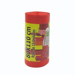 BOLSA 80X110X0,0030 ALTA ROJO (15)