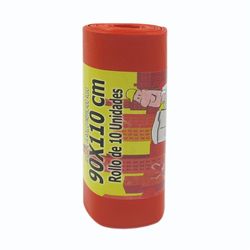 BOLSA 90x110x0,0050 ALTA ROJO (10)