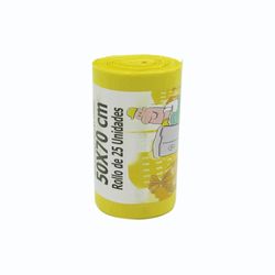 BOLSA 50X70X0.002 ALTA AMARILLO (25)