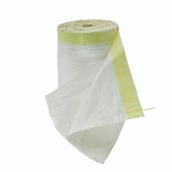 BOLSA CORDON 50X(70+5)X0.0018 BLANCA (80)