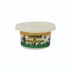 POTE MIEL PLAST C/TAPA 1/4 S.G.