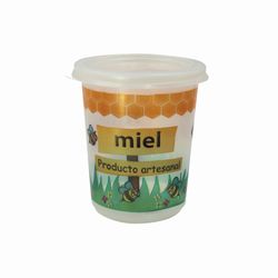 POTE MIEL PLAST C/TAPA 1/2 S.G.