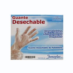 GUANTES PLASTICOS CAJA (100)