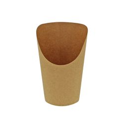 CAJA KRAFT-PLA PAPAS FRITAS 16