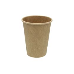 VASO PLA KRAFT 1 CAPA 10
